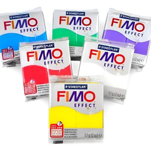 Fimo Effect Masa Moldeable Polimerica X 57 Gramos X 10 Un