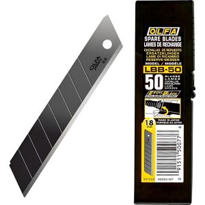 Repuesto 50 Hojas De Cutter Olfa Lbb-50 Excel Black