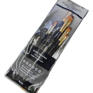 Pinceles Set Giorgione X 6 G-5100 Z Lengua De Gato