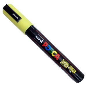 Marcador Posca Pc-5m X Unidad Pintura Acrílica Color Amarillo