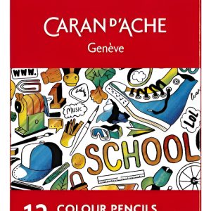 Caran Dache Lapices Linea Escolar Acuarelables X 12 Carton