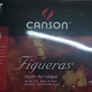 Canson Block Figueras 290 Grs Papel Tipo Tela 24 X 33 Cm