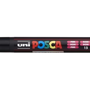 Posca Marcador Uni Pcf-350 X Unidad Brush Color Rosa