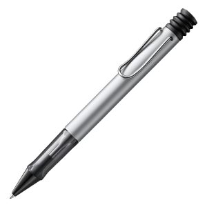 Boligrafo Lamy Al Star Aluminio Plateado Negro