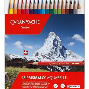 Lapices Caran D´ache Prismalo X 18 Acuarelables Tu-libreria