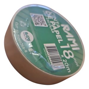 Cinta Papel Uso Escolar 18 Mm X 20 Mts X 48 Rollos