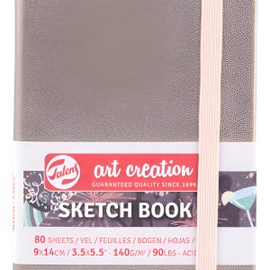 Cuaderno Sketch Art Champagne 140 Grs 9 X 14 Cm 80 Hs.