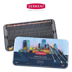 Lápiz De Color Derwent Procolour Pack 36u Variadas
