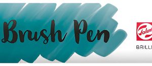 Marcador Ecoline Brush Pen Punta Pincel Tinta Acuarelable