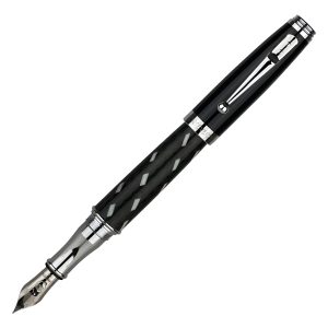 Lapicera Pluma Fuente Monteverde Invincia Tie Black
