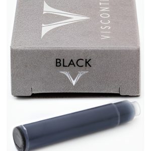 Cartuchos De Tinta Visconti Lapicera Pluma X 10 Negro