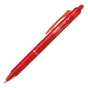 Pilot Frixion Boligrafo 1.0 Mm Mas Grueso Retractil Exterior Rojo