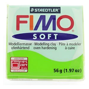 Fimo Soft Masa Moldeable Arcilla Polimerica X 56 Gramos 50 Verde Manzana