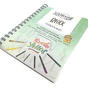 Lettering Block Fabriano A5 50 Hojas Combinadas