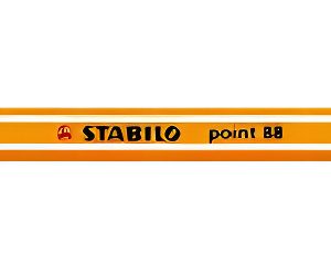 Bolígrafo Stabilo Point 88 88/54, 0,4 Mm, Varios Colores, Color Naranja