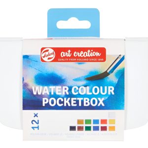 Acuarelas Talens Art Creation Pocketbox X 12 Colores Estuche