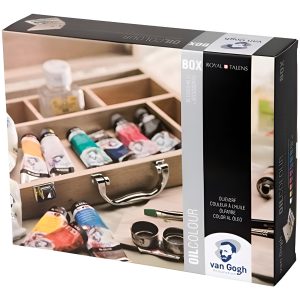 Oleos Van Gogh Set Caja De Madera