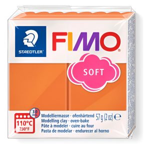 Fimo Soft Masa Moldeable Arcilla Polimerica X 56 Gramos Color 76 Cogñac