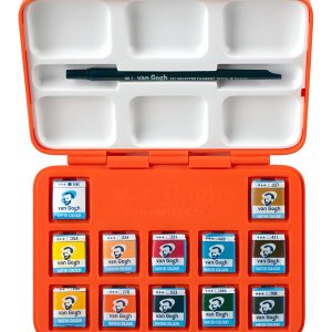 Acuarelas Set Van Gogh X 12 Colores Autorretrato