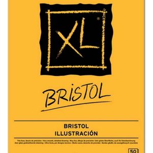 Block Papel Ilustración A4 Canson Xl Bristol 180g 50 Hojas Blanco Mate