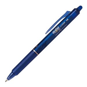 Pilot Frixion Boligrafo 1.0 Mm Mas Grueso Retractil Exterior Azul