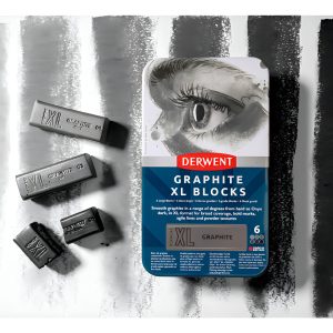 Barras Xl Grafitos X 6 Graphite Blocks Derwent Trazo Grafito