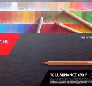 Lápices De Color Caran D'ache Luminance 76 Unidades