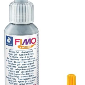 Staedtler Fimo Gel Líquido Secado Horno 50ml Plata Manualidades
