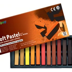 Pastel Tiza Sepia Mungyo X 12 Mp 12