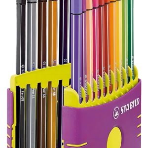 Marcadores Stabilo Point 68 Caja 20 Colores Tinta A Base De Agua