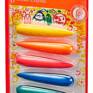 Faber-castell Crayones Ceras Iniciales Cohete Por 6 Colores