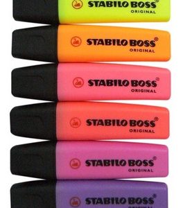 Resaltador Stabilo Boss Color Rosa