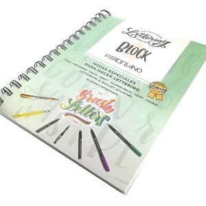 Lettering Block Fabriano A5 Hojas Combinadas Para Lettering Color Variado