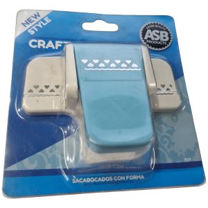 Perforadora Asb Modelo D Bordeadora Corazones Papel Cartulina Imagen