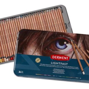 Lápices De Colores Lightfast Derwent Set 36