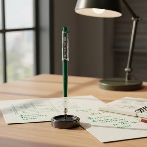 Boligrafo Pilot G-tec 0.40 -. X 2 Unidades Tinta Negro Exterior Verde