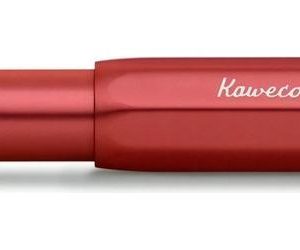 Pluma Estilográfica Kaweco Al Sport Deep Red Aluminio Tinta Varios