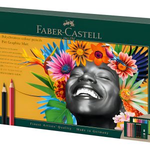 Set De 40 Lapices Faber Castell Polychromos + 8 Grafito Mate