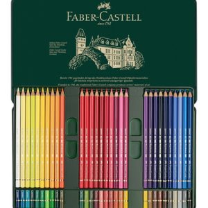 60 Colores Polychromos Profesionales Premium Faber Castell Multicolor