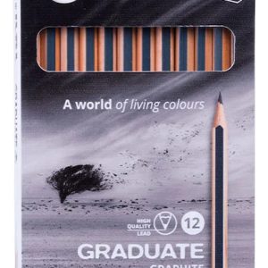 Lápices Grafito Lyra Graduate 12 Unidades Dureza Variable
