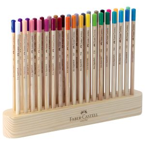 Lápices De Colores Faber-castell Supersoft X 36 Natural Ed Trazo Variada