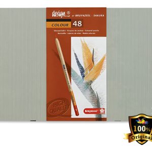 Lápices De Colores Bruynzeel Pack 48 Caja Madera Artistas