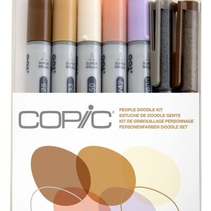 Copic Marcador Doble Punta A Base De Alcohol Para Colorear Blíster 6 Unidades