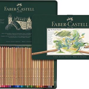 Lapices Pitt Pastel Estuche X36 Colores Faber-castell