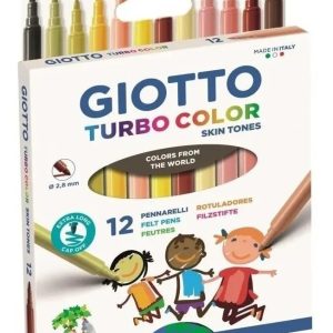 Marcadores Fibras Giotto Turbo Color Ski Multicolor