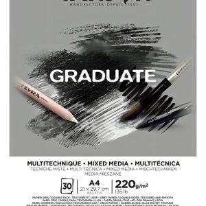 Block Canson Dibujo Gris A4 220g 30 Hojas