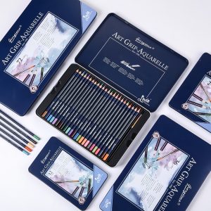 Lápices Acuarelables Giorgione 36 Colores Pack Con Pincel