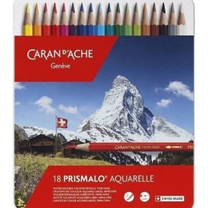 Lapices Color Caran D'ache Prismalo Aquarelle X 18