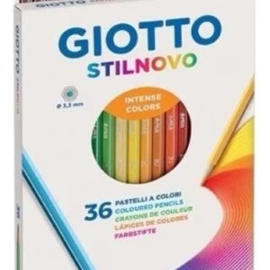 Lápices Giotto Stilnovo X 36 Colores Surtido