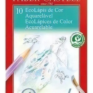Lapices Faber Castell Pastel Acuarelable X10 + Pincel